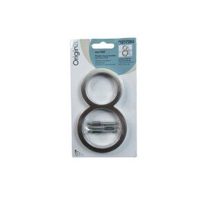 Origin21 Modern Floating‎ Mount House Number 8 Silver Satin Nickel 5" w/ Screws